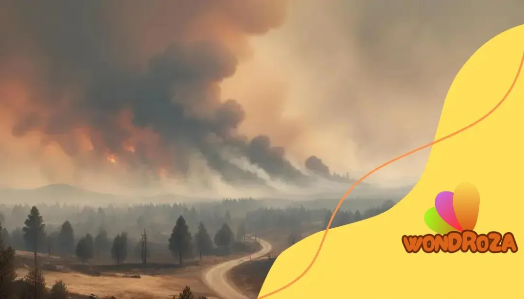 Impact of wildfires on air quality