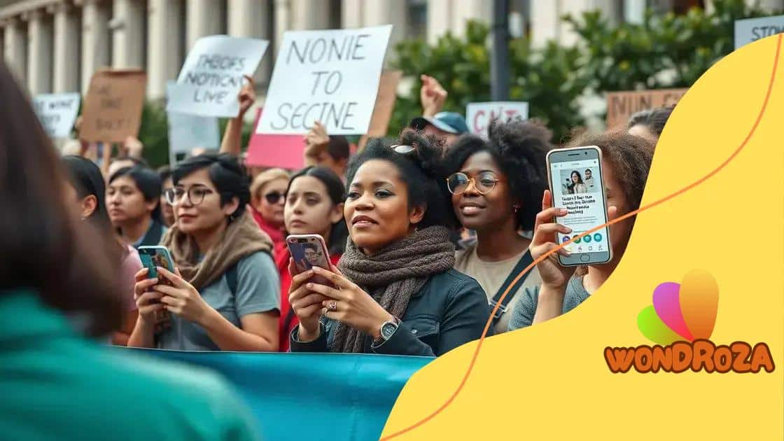 Case studies of social movements online